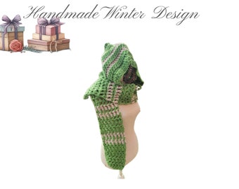 Hooded Woolley Scarf