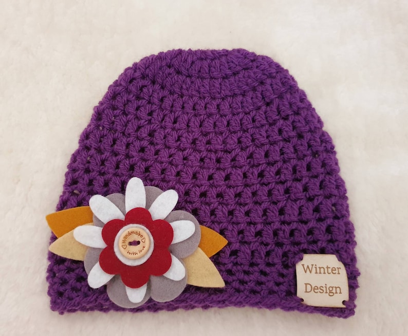 Spring Crochet Floral hats Summer Autumn Christmas