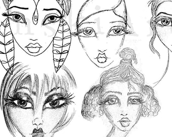10 FACES to finish and alter