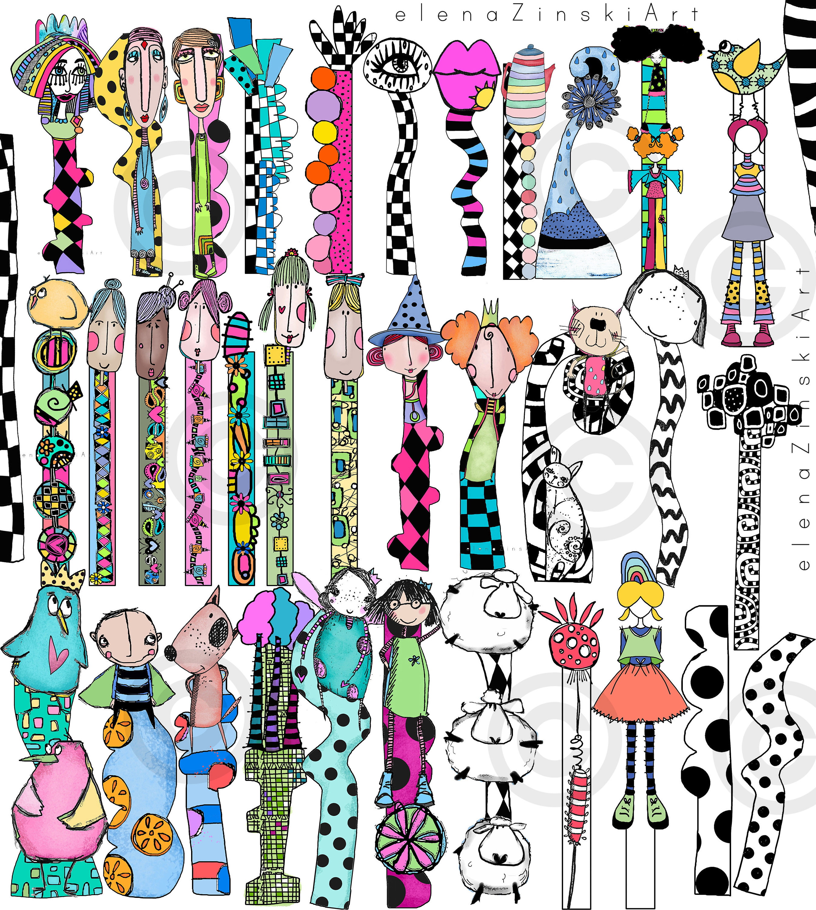 ElenaZinskiArt - Etsy