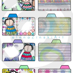 Index card journal inserts