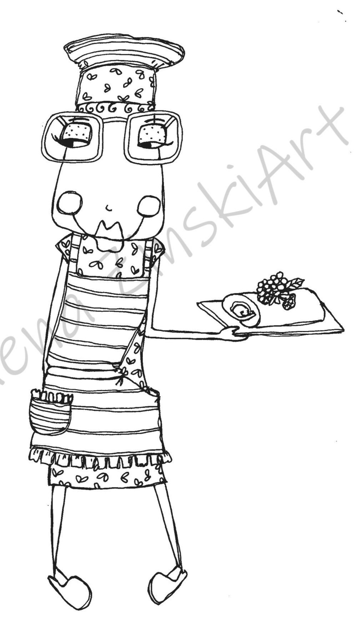 2 x sellos Digi en blanco y negro png 2 x color y 1 x papel | Etsy