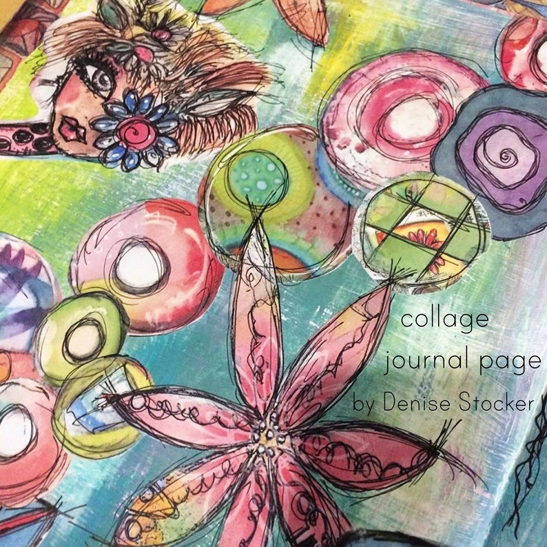 Images to print for card making collage art paper crafting | Etsy