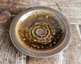 Plate, stoneware, 18 cm