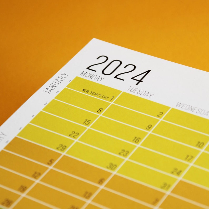 2024 Calendar Polar Wallplanner Planner 2024 Limited Edition English German FRAME NOT INCLUDED image 5