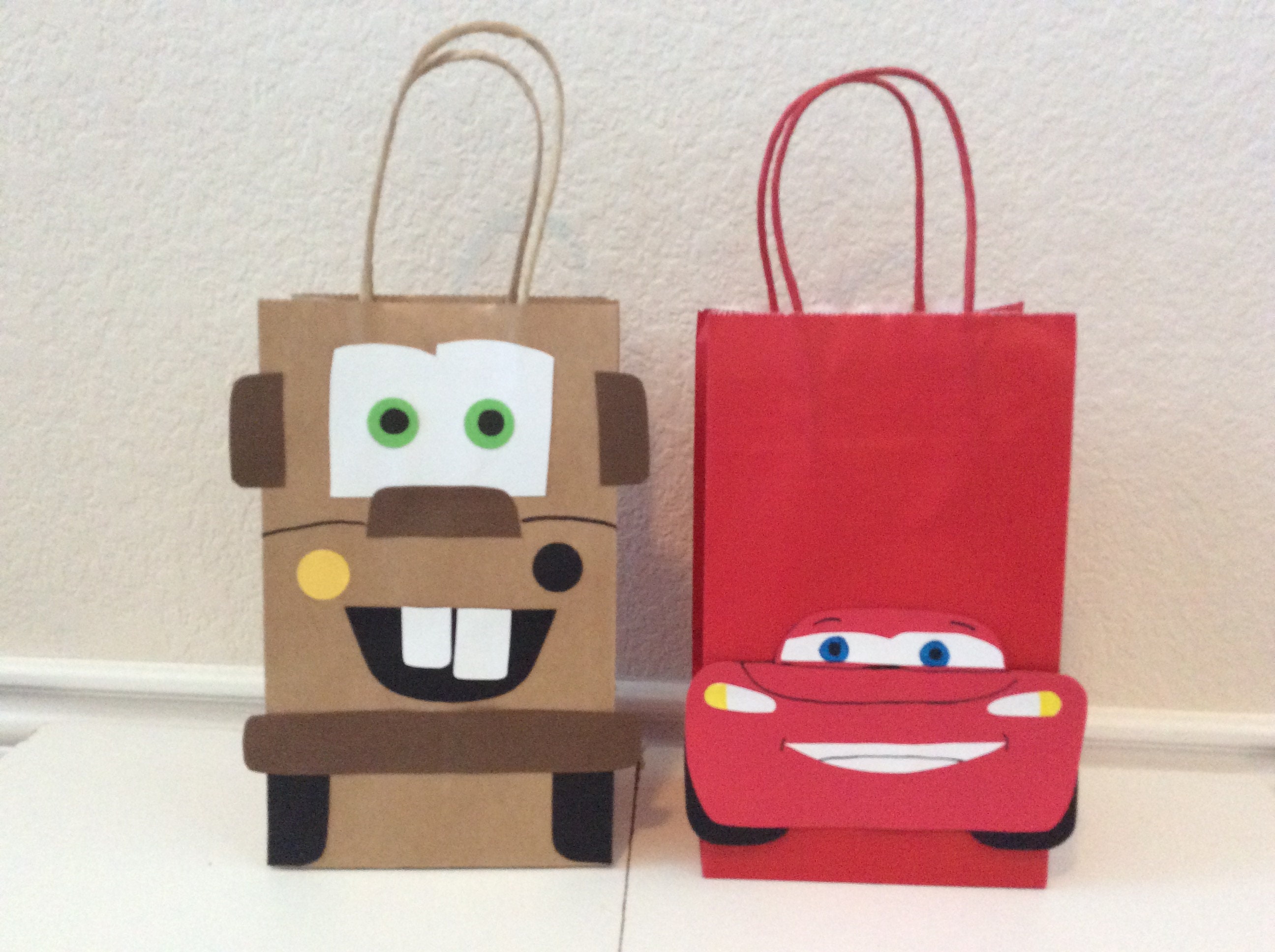 Cars party favor bags Etsy