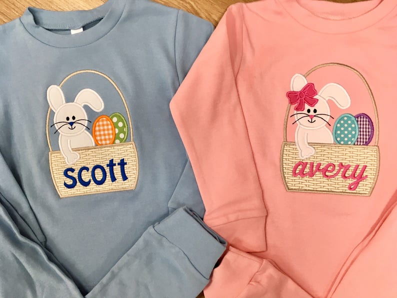Personalized Easter Pajamas Etsy