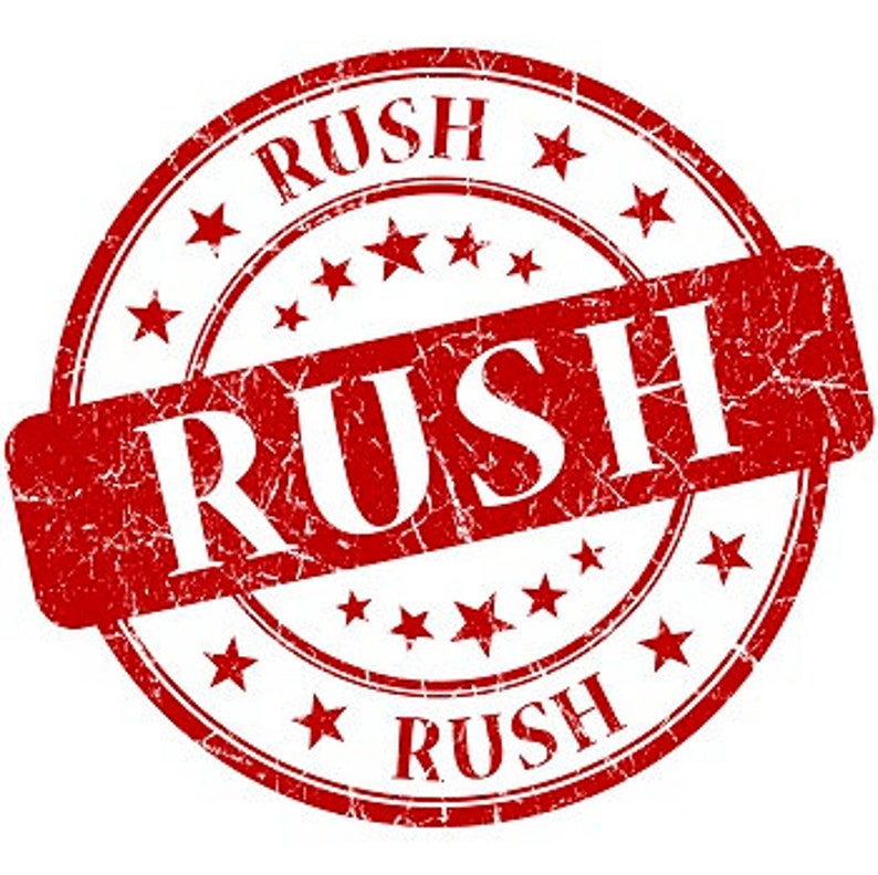 RUSH my order image 1