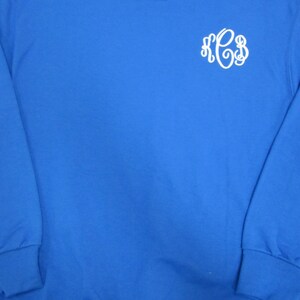 Monogrammed Crewneck Sweatshirt image 1