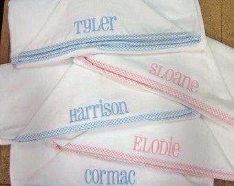 Personalized Baby Hooded Towel