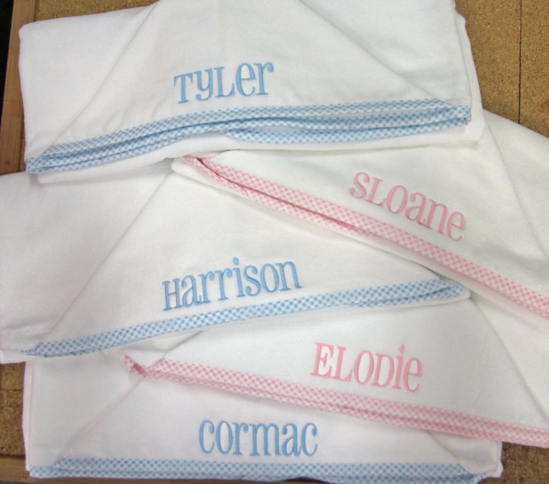 Personalized Baby Hooded Towel image 1