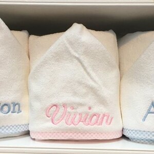 Personalized Baby Hooded Towel image 3