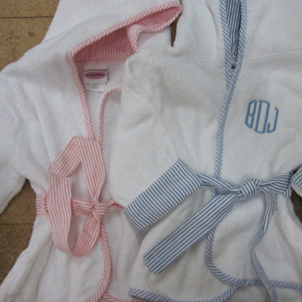 Monogrammed Infant Robe