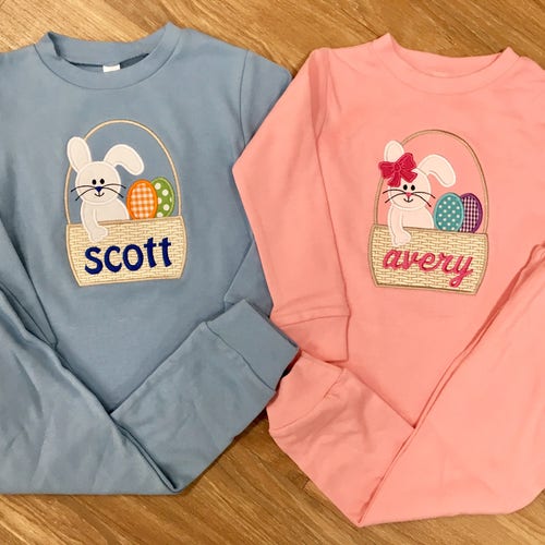 Easter Bunny Pajamas Easter Pajamas Girls Pajamas Girls Etsy