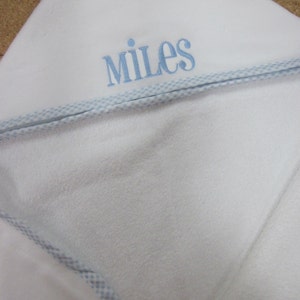 Personalized Baby Hooded Towel image 2