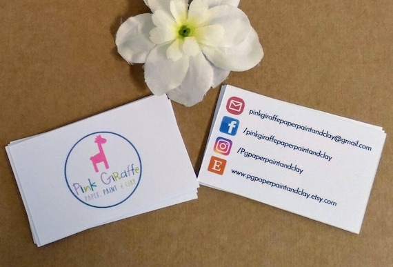 50 Business Cards Personalised Printed Business Cards SINGLE SIDED 50 Business Cards Personalised Printed Business Cards SINGLE SIDED