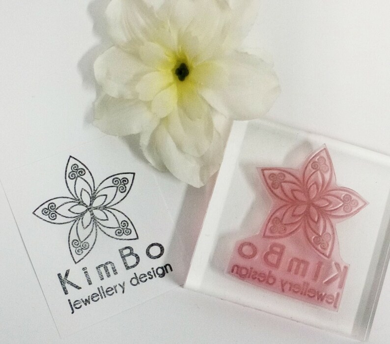 Medium 6cm X 4cm Personalised Custom Made Polymer Stamp Etsy UK