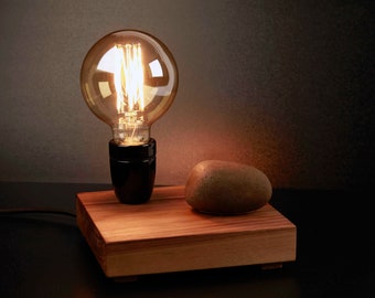 Stone Light – natural table lamp - A minimalist design, in touch with nature