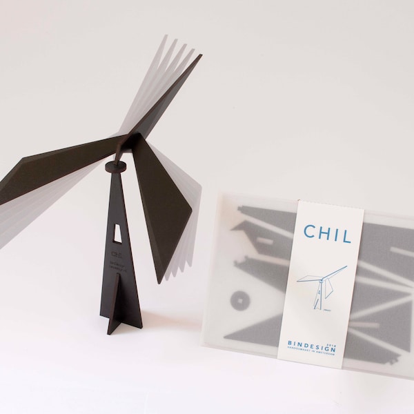 Chil - balance bird - meditative mobile - black - best christmas gift