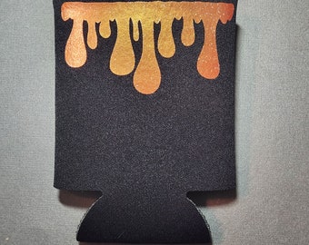 Orange-red slime can holder