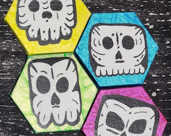 Small Skull Painting