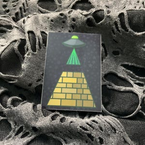 Alien Illuminati Sticker