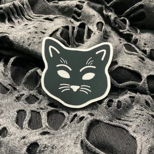 Black Cat Sticker