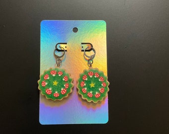 Cookie Earrings - Fairy Ring Sprinkles