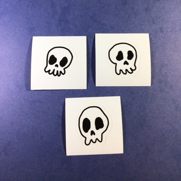 Skull Stickers 3 Pack