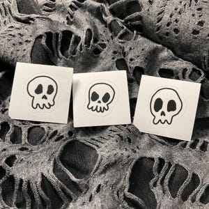 Skull Stickers 3 Pack
