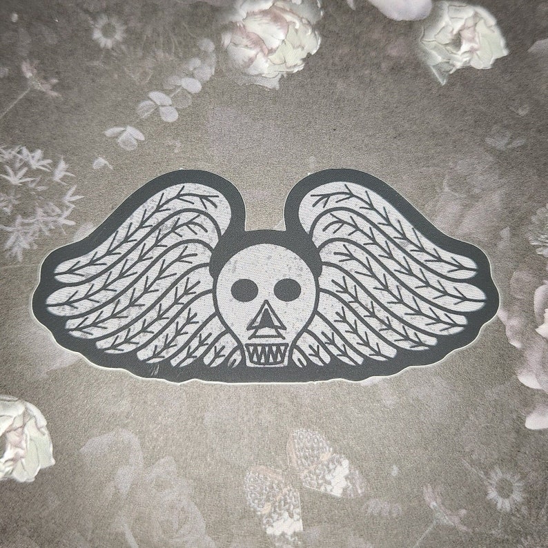 Tombstone Skull sticker image 1