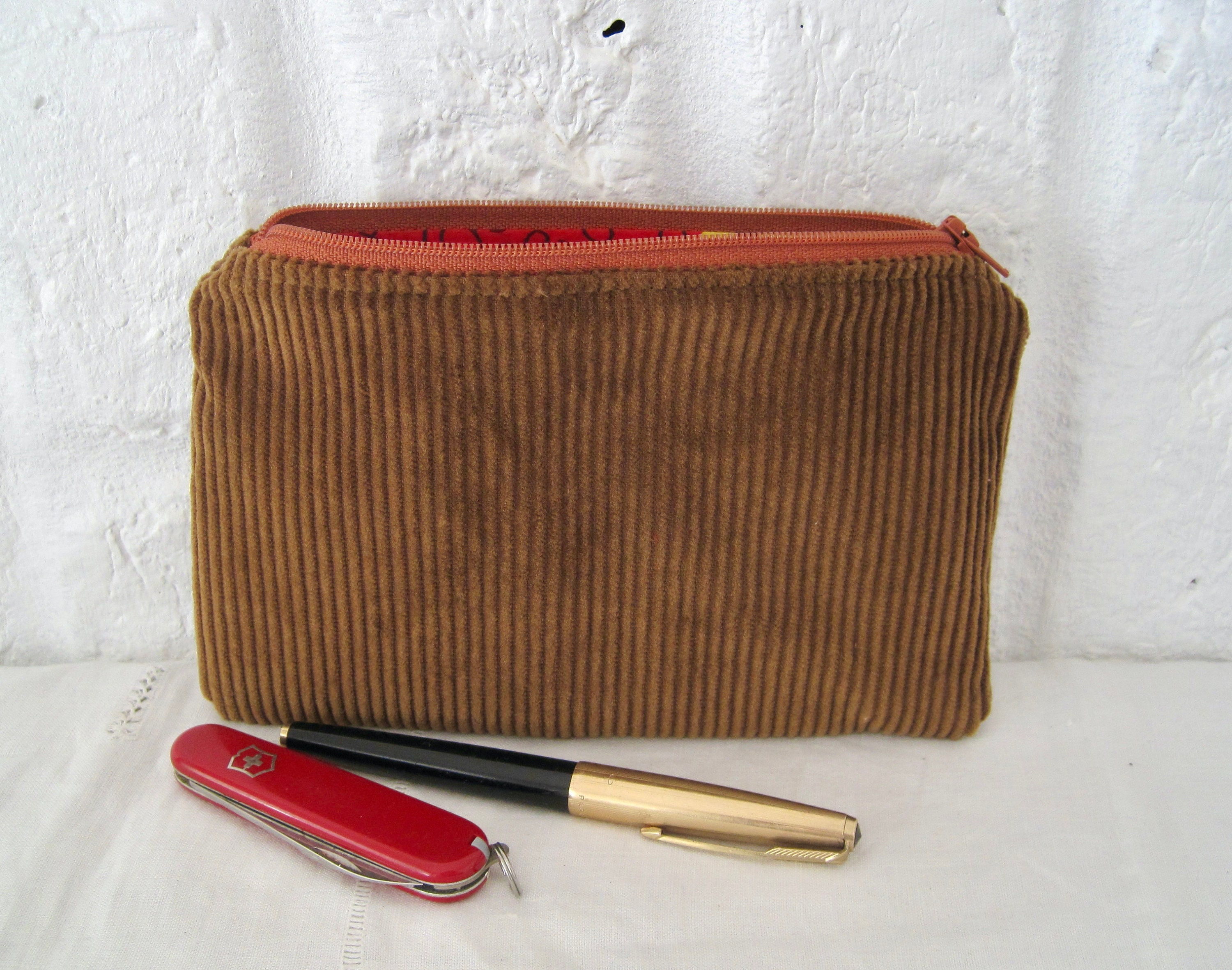 Leather The Corduroy Drawstring Pouch Madewell Pouch Shop Madewell