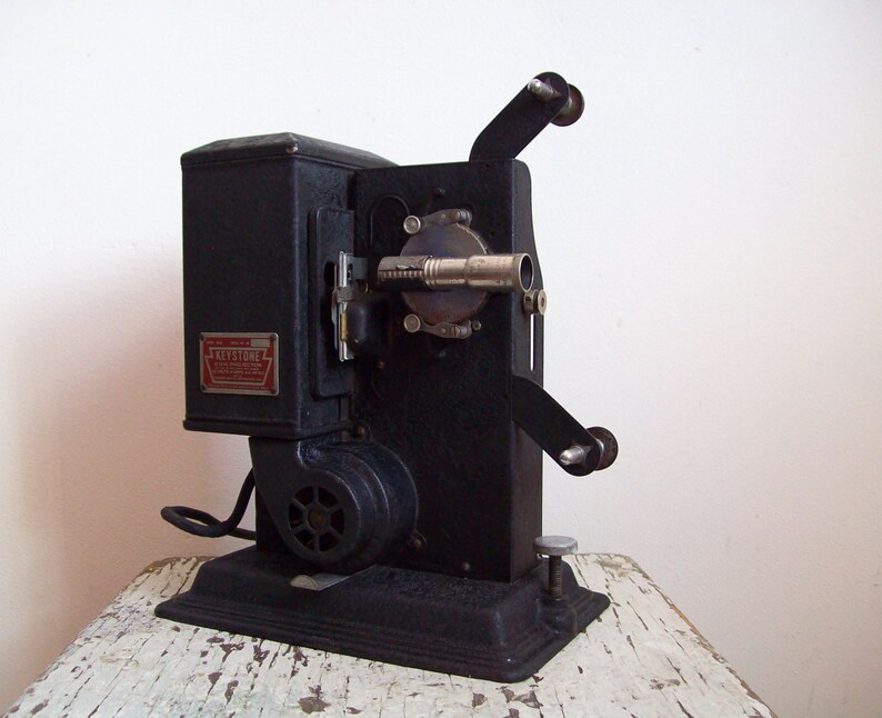 Antique movie projector Keystone Model G 8 1932 8 MM film Etsy