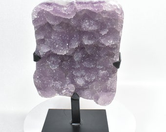 9,72" Mooie DRUZY SUGAR AMETHYST met standaard - Brazilië T299