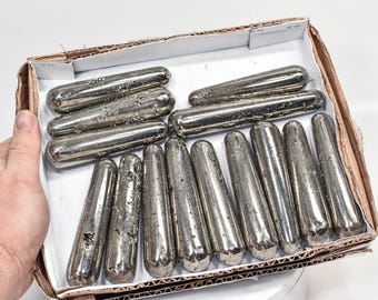 ONE Polished PYRITE WAND Huanzala Mine, Peru T398