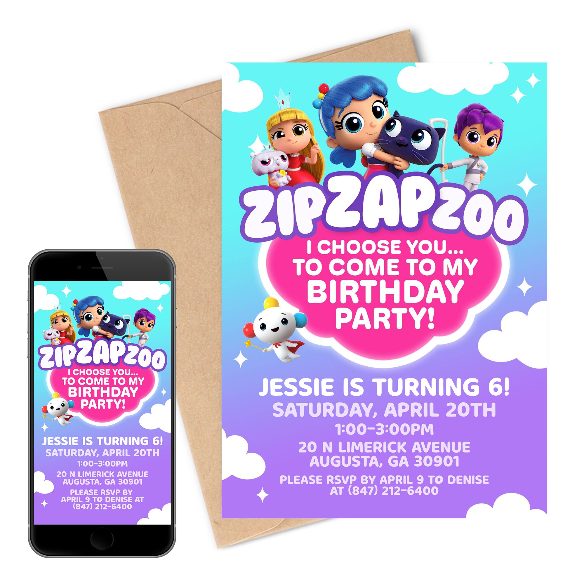 True And The Rainbow Kingdom Birthday Invitation Zip Zap Zoo Etsy Canada True And The Rainbow Kingdom Birthday Invitation Zip Zap Zoo Etsy Canada
