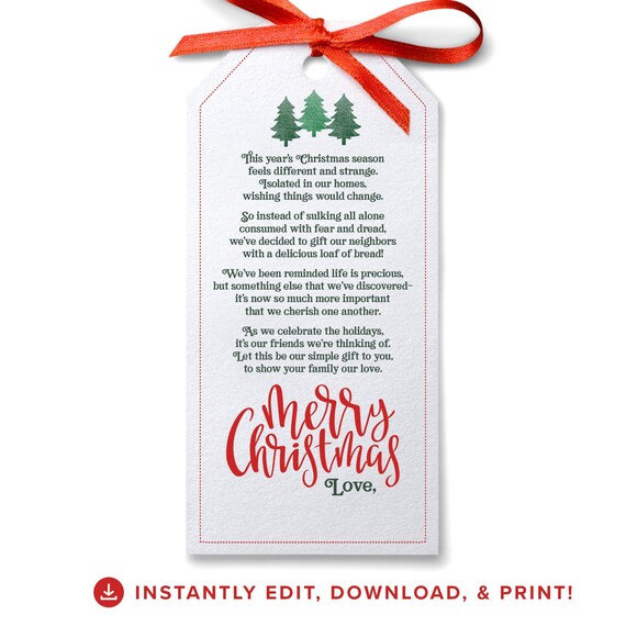 Cute, Easy Neighbor Christmas Gifts {Printable Tags!} - It's