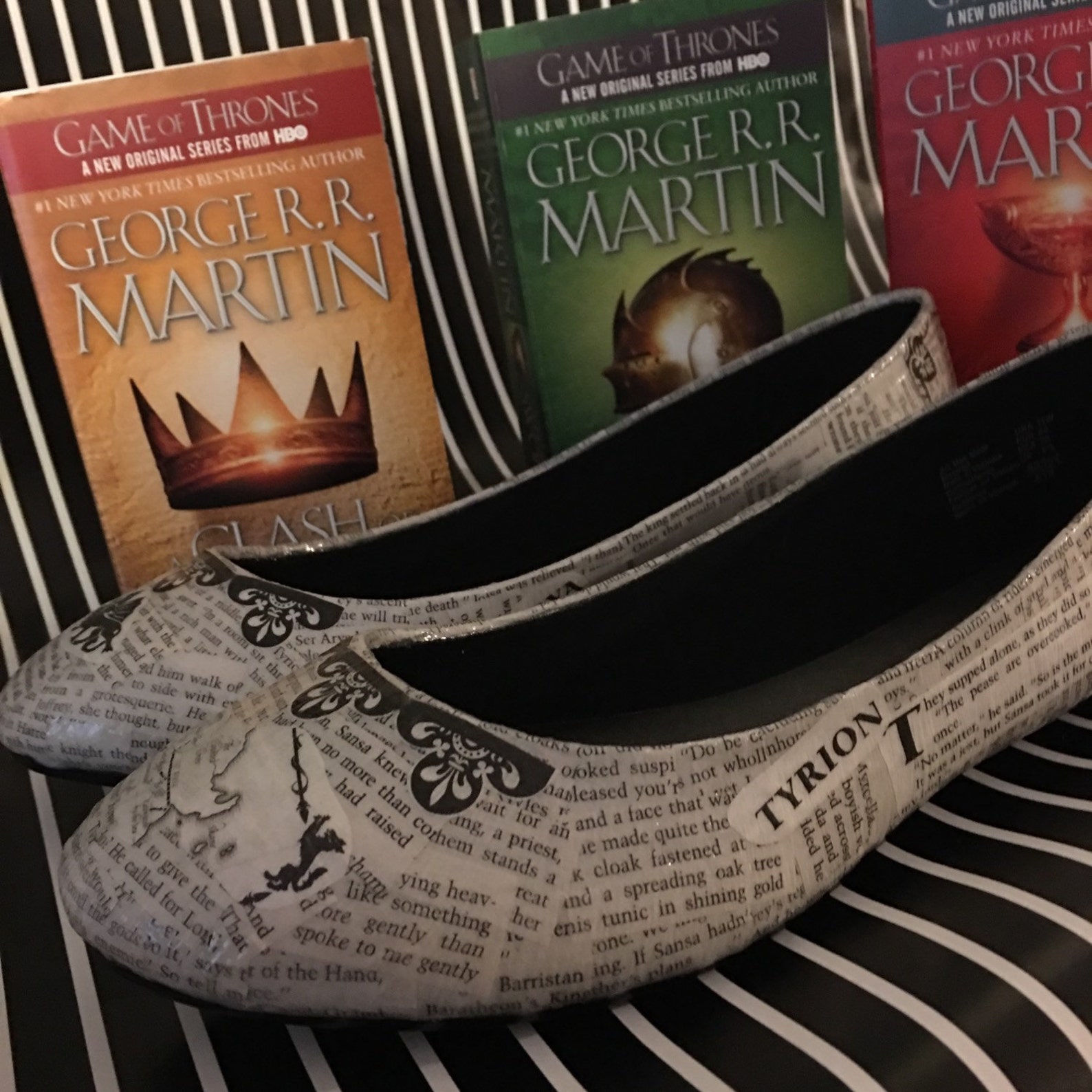 westeros ballet flats