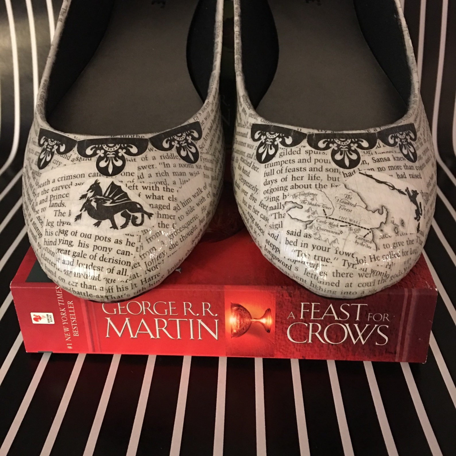 westeros ballet flats