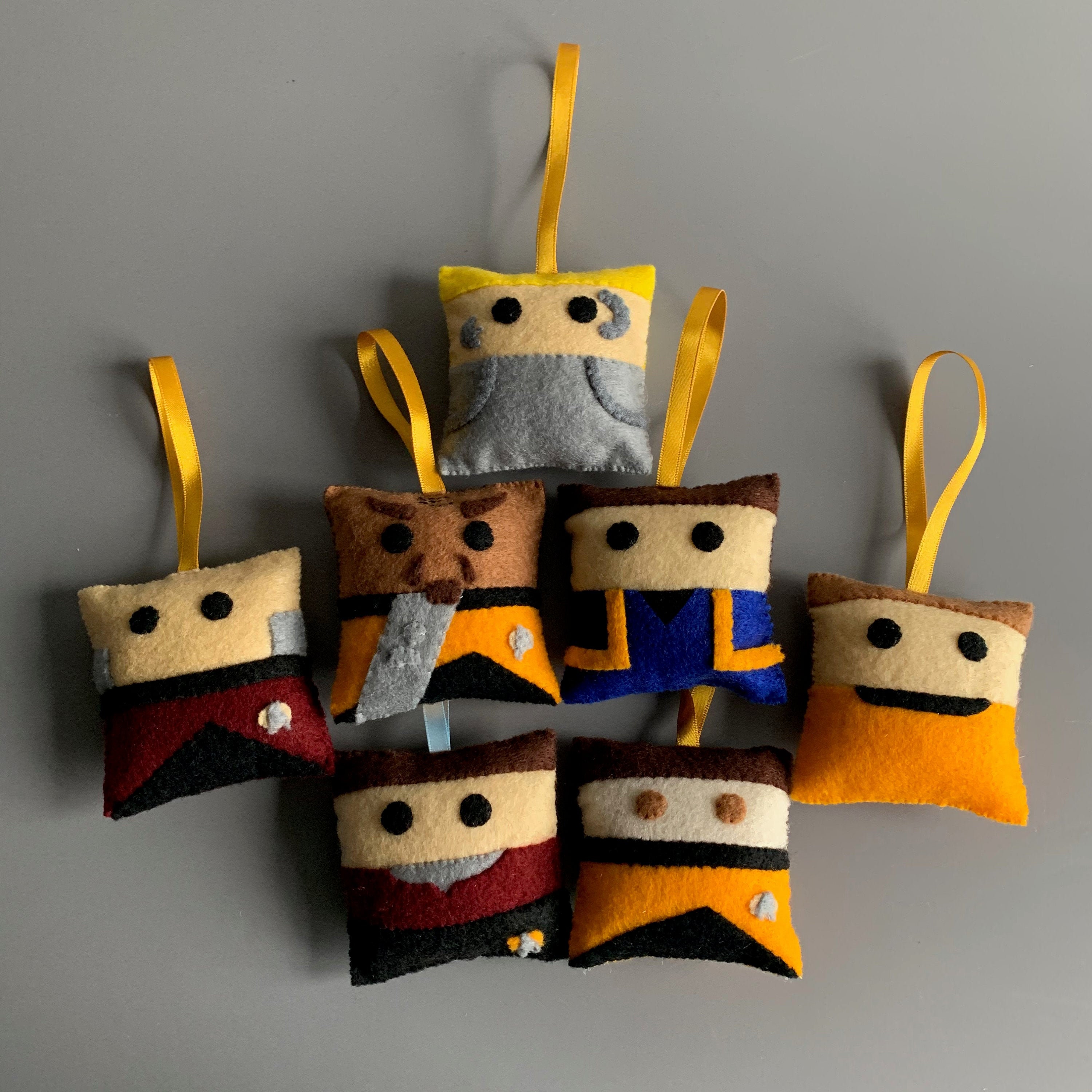 2022 Star Trek Tabletop Christmas Star Trek Christmas Tree Mini Decoration | Etsy Uk