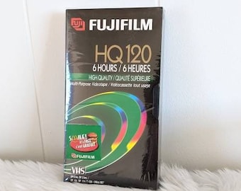 富士フイルム VHS HQ T-120 高画質ビデオカセット（未開封） - Etsy 日本