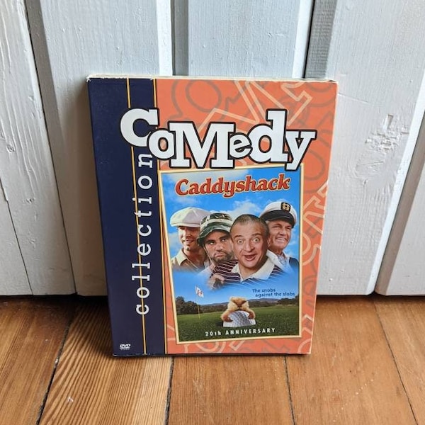 DVD Caddyshack Starring Rodney Dangerfield and Bill Murray 1980s Comedy Movie Harold Ramis Movies SNL Comedians National Lampoons