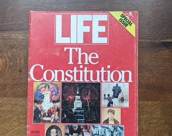 Life Magazine The Constitution Fall 1987 Special Issue 80s Magazines and Advertisements