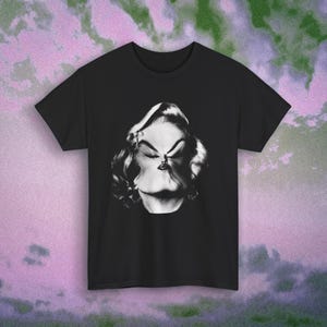marilyn monroe weegee distortion photo tshirt