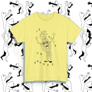 téléfrançais je suis un ananas sketch tshirt