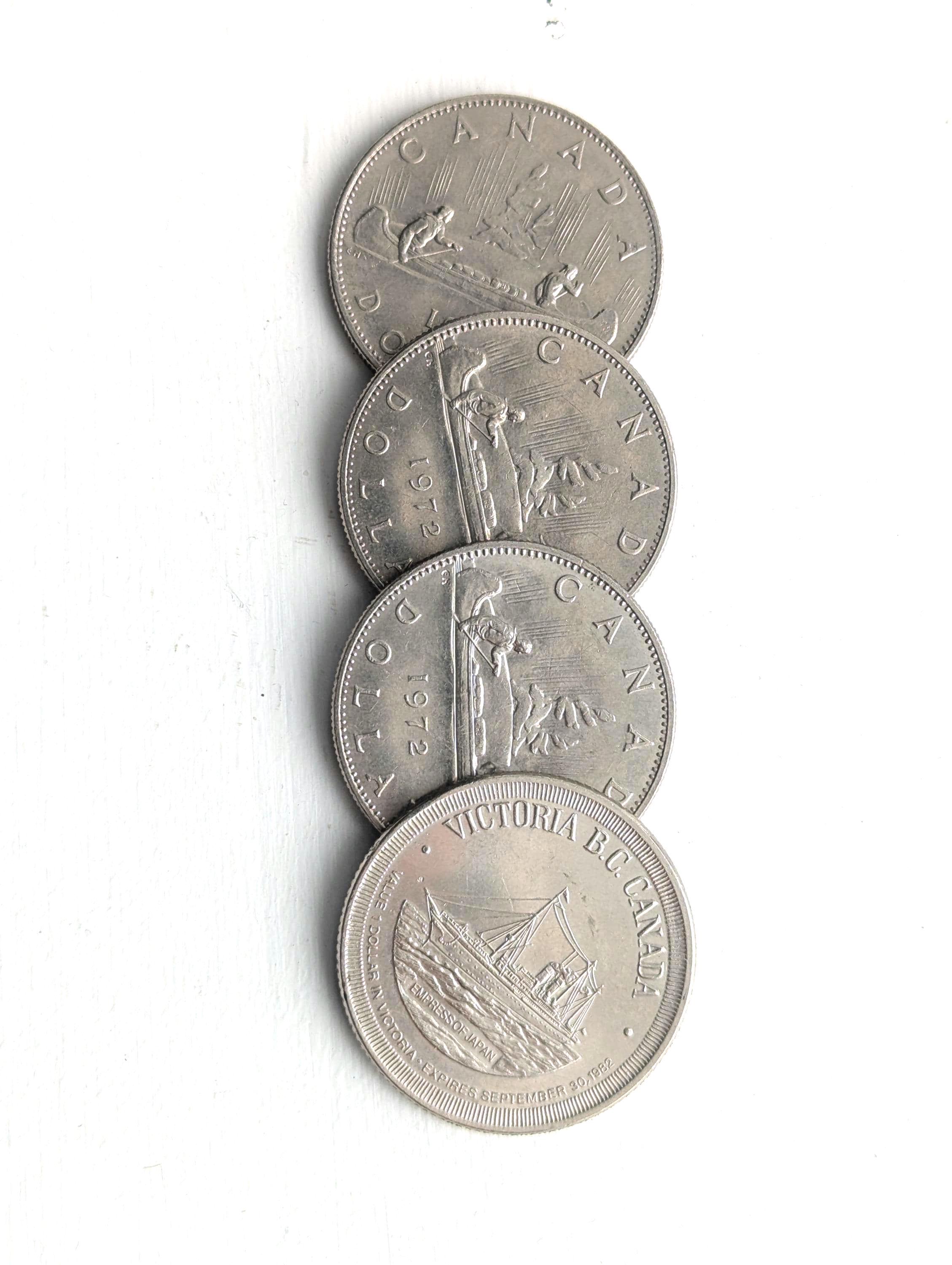【美品】カナダドル　セント　銀貨　アンティーク カナダはどんな国？ 通貨の種類とおすすめのアンティークコインをご