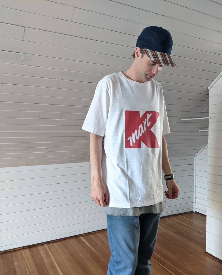 Handmade Distressed K-mart Tshirt Tee 