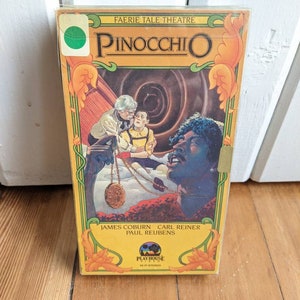 Vintage VHS Pinocchio Starring Paul Reubens 1983 Movie Cool 80s Faerie ...