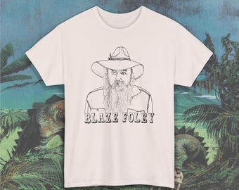 blaze foley sketch fan art tshirt