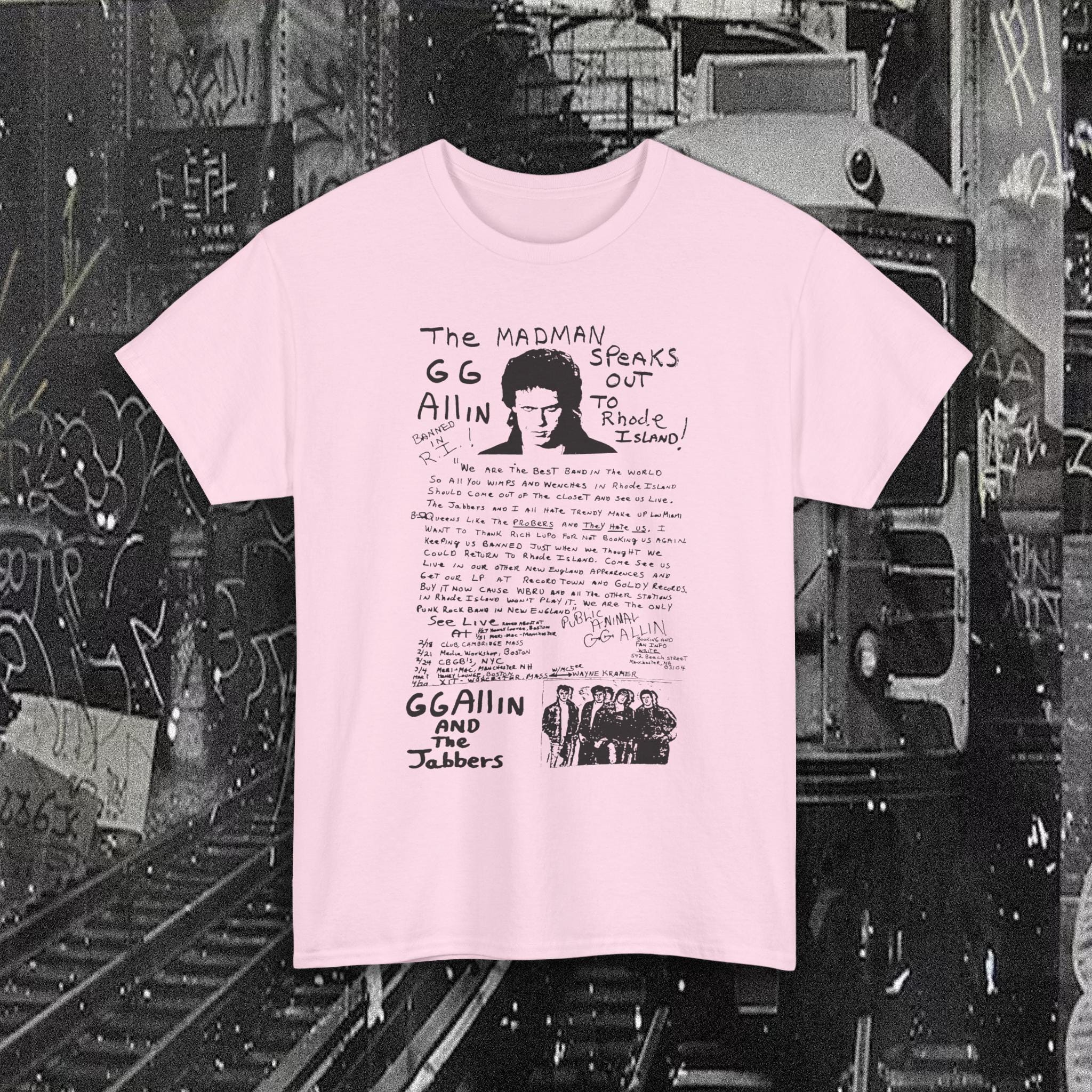 Gg allin t shirt - Etsy 日本